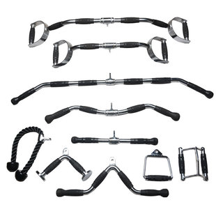 Gantry mechanical parts V-shaped handle High pull-down handle Long pull rod Three-headed rope