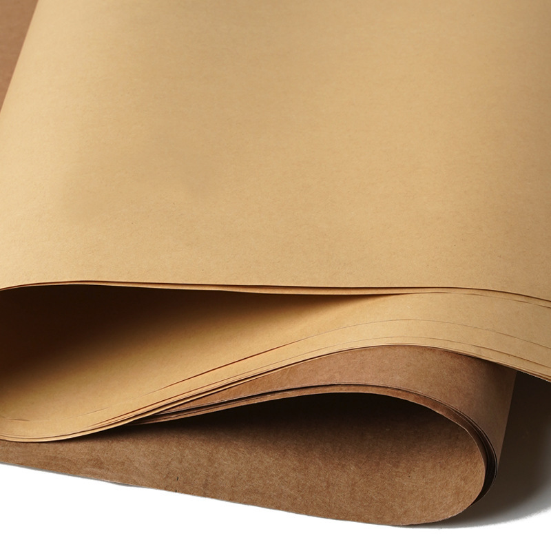 Manufacturer Wholesale Brown Full-Sheet Paper Pattern Wrapping Paper 80G-400G Children's Office Drawing Sketching Kraft Paper Manufacturer Wholesale Brown Full-Sheet Paper Pattern Wrapping Paper 80G-400G Children's Office Drawing Sketching Kraft Paper