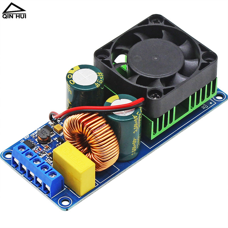 500W High Power Class D Hifi Audio Box Irs2092S Digital Power Amplifier Board Mono Audio Amplification Module