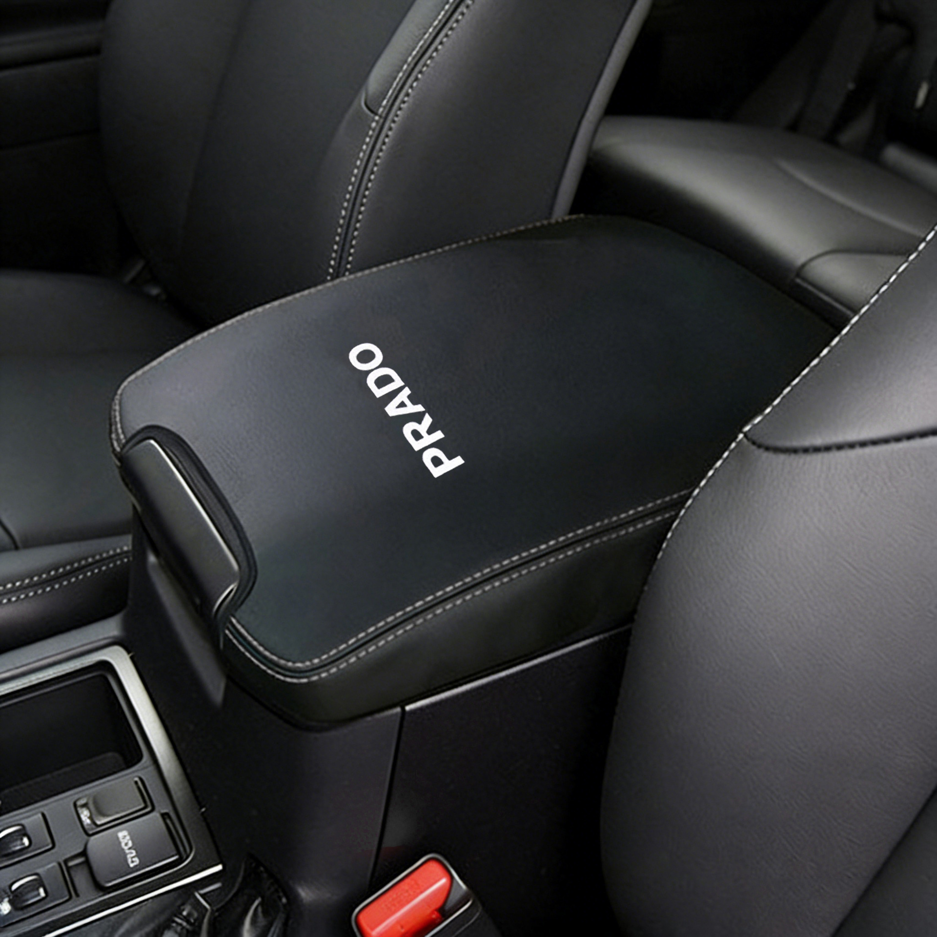 Armrest Box Leather Cover for Toyota Prado 2010-2021