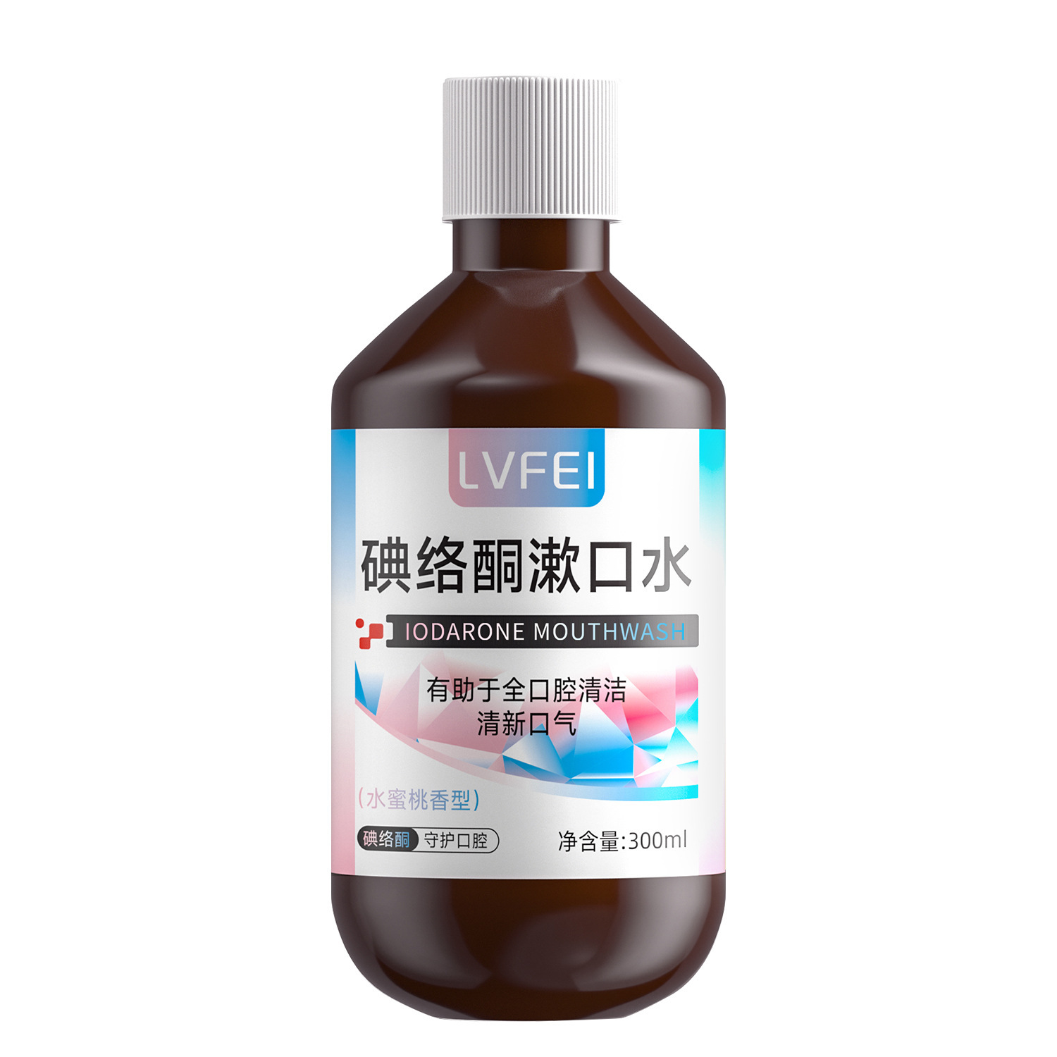 LVFEI Iodoclorofenol agua bucal suave limpia y duradera fragancia extracto de plantas múltiples eliminación de olor fabricante de cuidado de boca