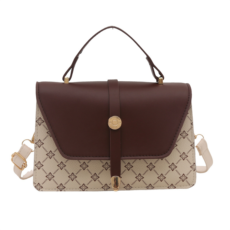 Bolsos para damas 2025 Este año, estilo perezoso, bolso de mensajero retro, bolso pequeño para axilas, bolso de hombro de alta gama