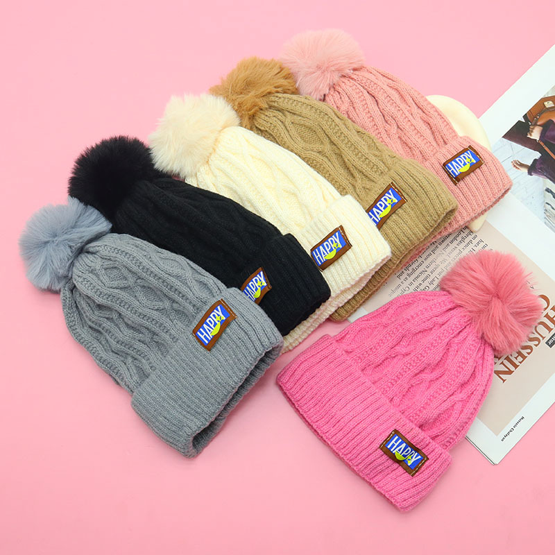 帽子女学生保暖防寒户外骑行防风护耳显脸小韩版男加厚针织毛线帽