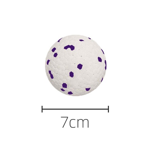 FOFOS Two Fox Dog Toy Balls, Teeth Resistant Toys, Border Collie, Golden Retriever, Corgi, Large Dog Pet Balls