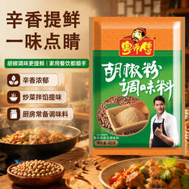 粤师傅胡椒粉400g袋装调料家用商用撒料白胡椒煲汤佐料炒菜批发