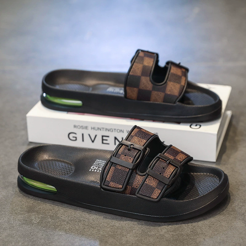 Тапочки мужские Birken Little Bear Приграничный большой размер регулируемые тапочки летом высокого класса перетаскивания slipper