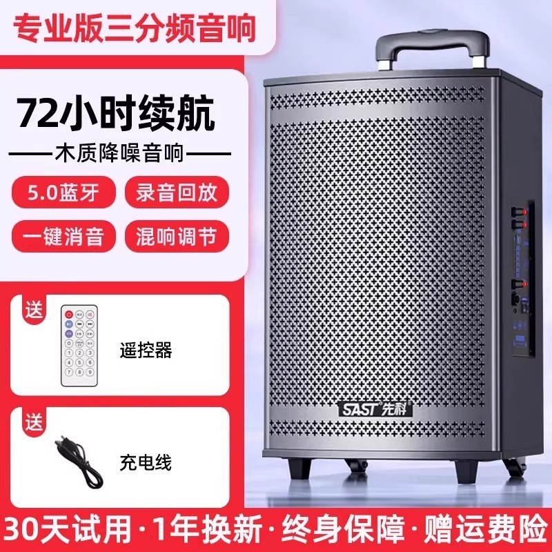 2025新款广场舞商用音箱k歌户外拉杆大功率蓝牙音响高音量重低音|undefined