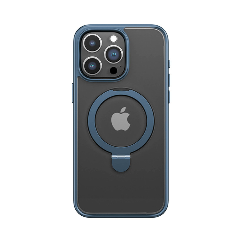 Rockはiphone 15シリーズの優盾支点磁気吸引保護ケースのリングホルダーの携帯ケースに適用します。|undefined