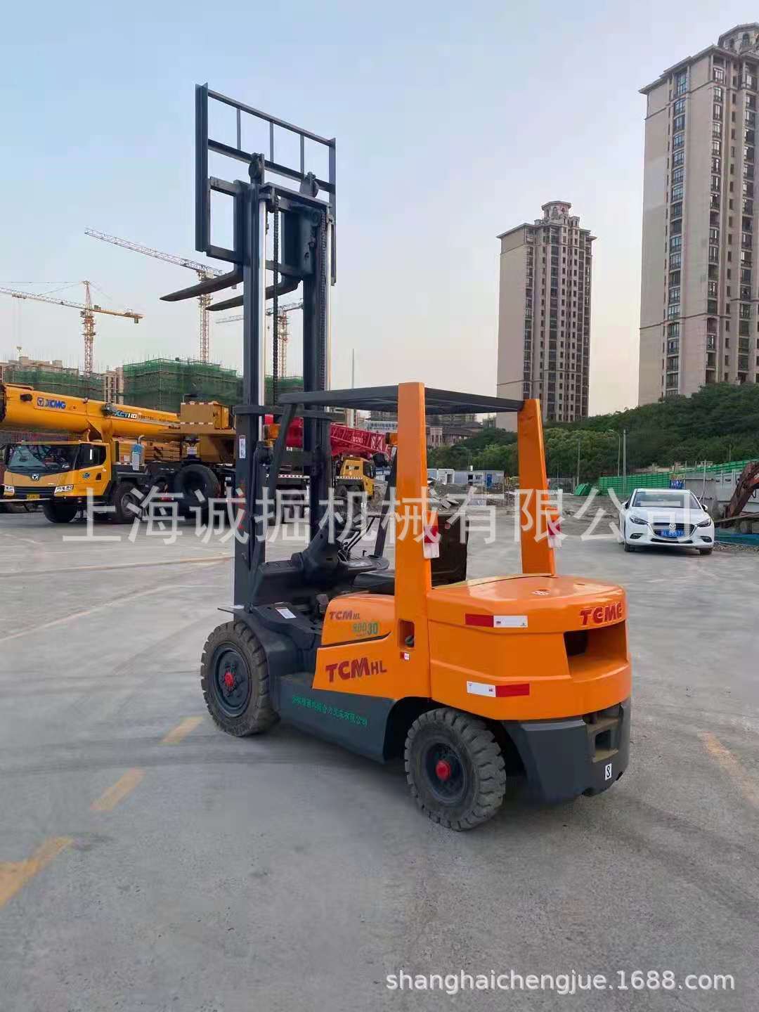 二手3吨柴油叉车TCM3吨叉车自动档柴油叉车二手电动叉车