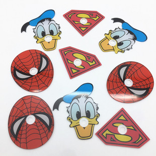 Acrylic Cut Acrylic Doll Jewelry Cartoon Hanging Ornaments Backpack Hanging Ornaments by Laser Cutting Machine