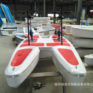 Net Red Water Bike Integrated 2-Person Water Bike Water Recreation Boat Scenic Park Pedal Boat