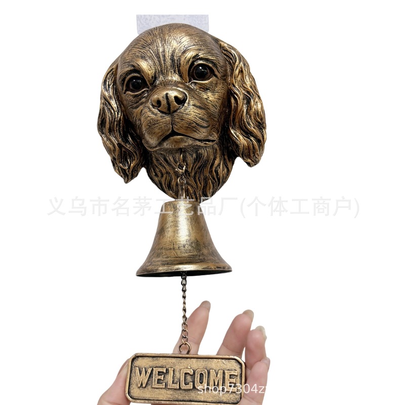 跨境新品Basset Hound Welcome Doorbell 动物系列欢迎光临门铃|undefined