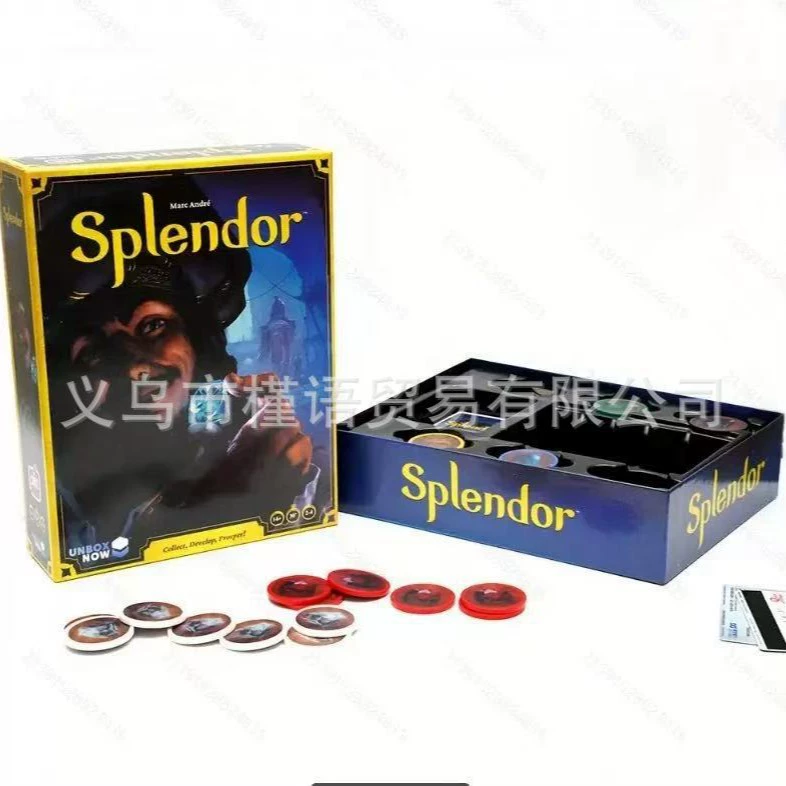 Splendor, (), настольная игра с драгоценностью, английский