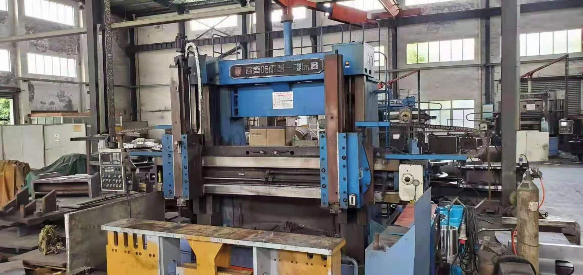 急售二手齐重C5225Ex16-10数控双柱立车二手2.5米立车二手车床