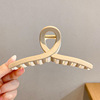 Big shark, crab pin, hairgrip, fashionable hair accessory, simple and elegant design, wholesale