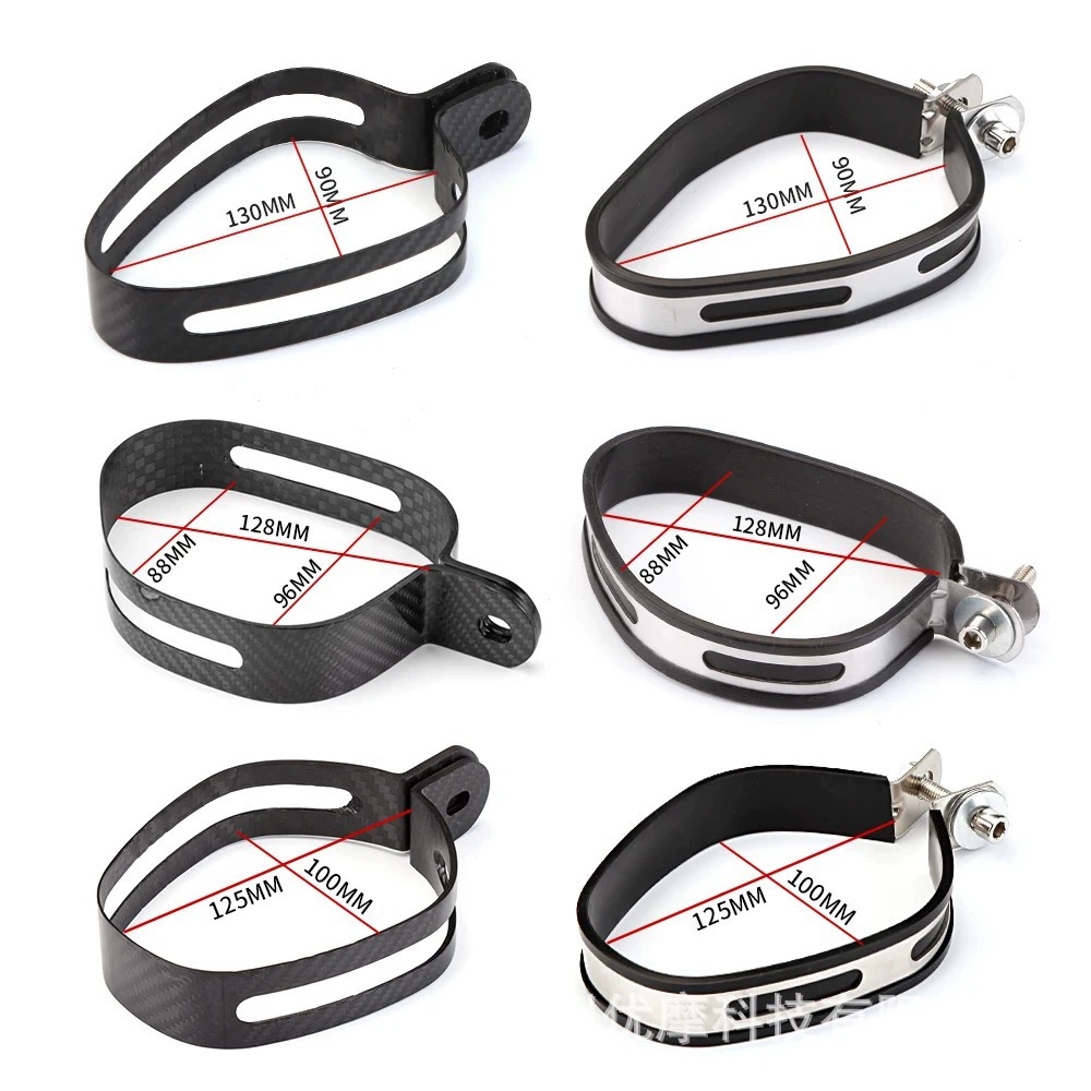 Фиксированное кольцо выхлопной трубы мотоцикла Большое шестиугольное кольцо выхлопной трубы