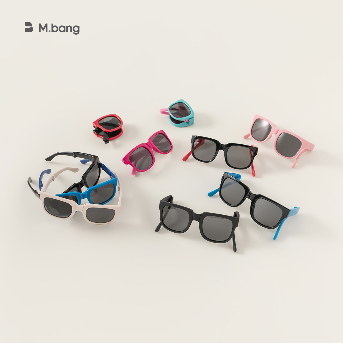 Youbao ropa para niños gafas de verano para niños gafas de sol para niños de moda anti-ultravioleta gafas de sol plegables para niñas