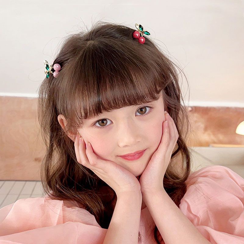 6g Weight Hair Claws Hair Accessories Type 1 Piece Quantity Holiday, Street Occasion Imitation Pearl Material Cherry Pattern All Seasons Season Women's Gender Cute, Sweet Style Cute Sweet Women's Cherry Imitation Pearl Hair Claws 9