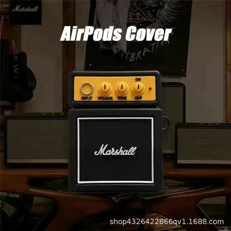 Защитная крышка для AirPods (совместимо с Apple), PVC дизайн мультфильм с крючком — подходит для AirPods 1/2/3/Pro/4