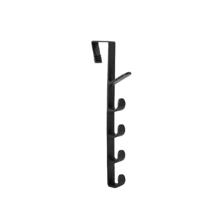 Hanging hook free of hole door hook strong coat hanging rack toilet wardrobe dormitory mobile coat hook
