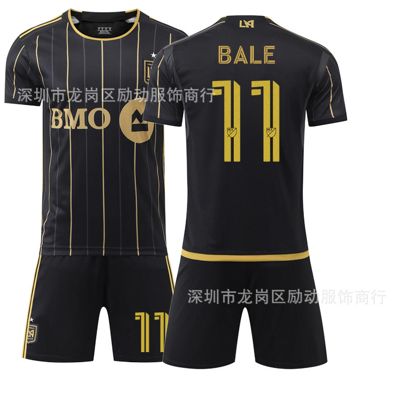 2025年大联盟足球服黑色9号吉鲁11贝尔洛杉矶FC球衣7号孙兴慜球衣|undefined