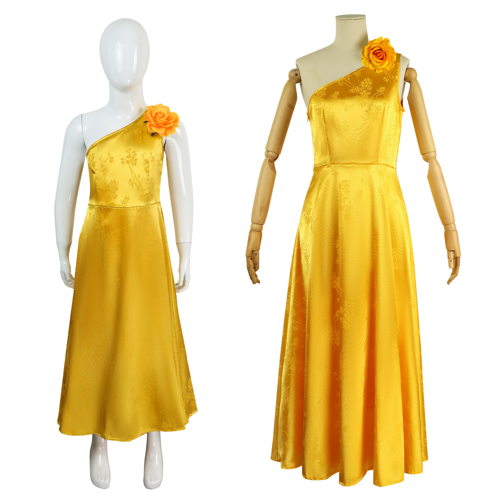 Zootopia 2 Adult and Children's Judy Hopps Police Officer Cosplay Costume Yellow Dress