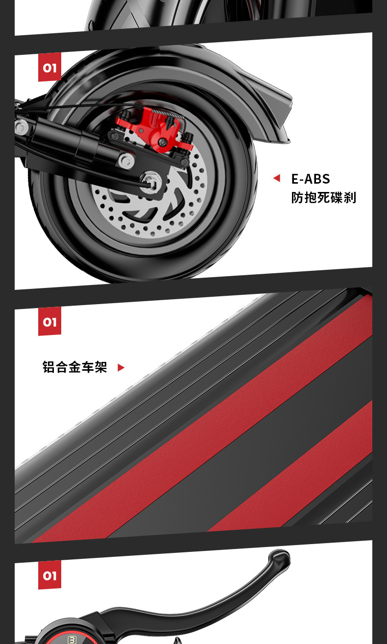 Manufacturer Wholesale Electric Scooters, Foldable Aluminum Alloy Electric Vehicles, Cross-Border Export, Long Battery Life