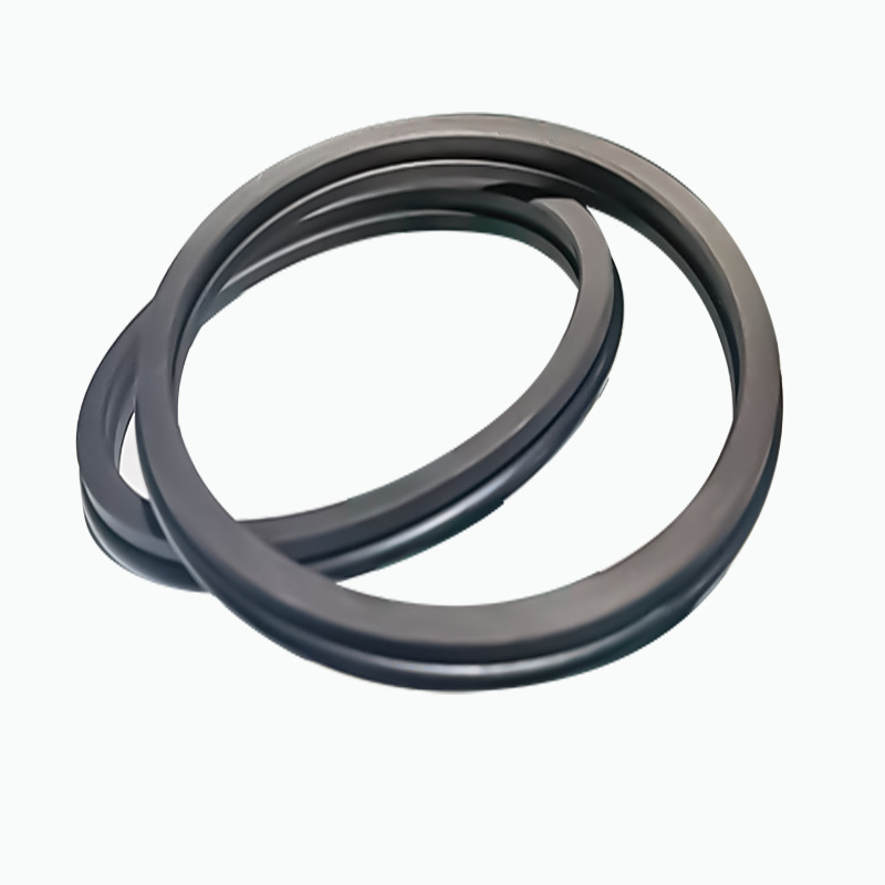 埃洛特防尘圈AD型液压密封油封PTFE+O圈 耐高温组合防尘密封圈