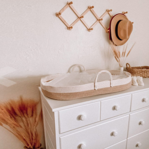 ins new pure cotton portable baby basket portable baby basket creative baby crib