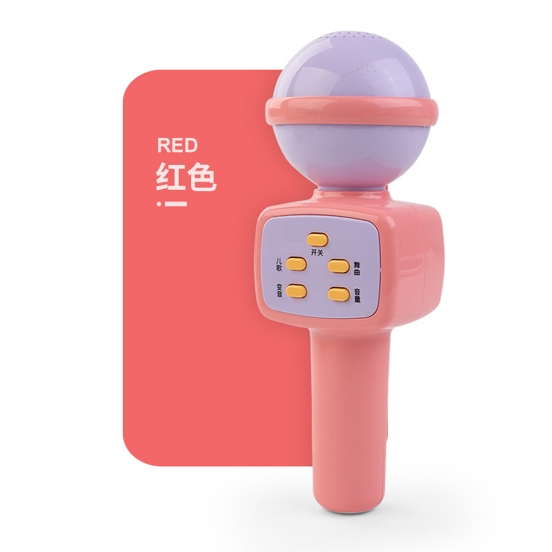 Micrófono inalámbrico para niños sonido en un micrófono de eco para la educación temprana acertijo canto bebé juguetes de karaoke niñas