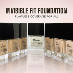 OCHEAL リキッドファンデーション カバー力 軽いつけ心地 温感変色 ナチュラルメイク アマゾン越境専用卸売 ヌードメイク 肌色を明るく