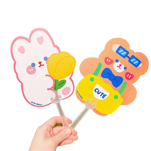 Tengyi Youpin ins cartoon cute bear, rabbit, tiger handle fan student mini portable fan