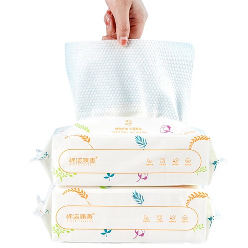 Disposable face washcloth pure cotton wet and dry removable thickened cotton soft towel wholesale for babies