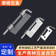 304不锈钢工业合页平开可拆卸可调节铰链电柜门窗加厚承重合页