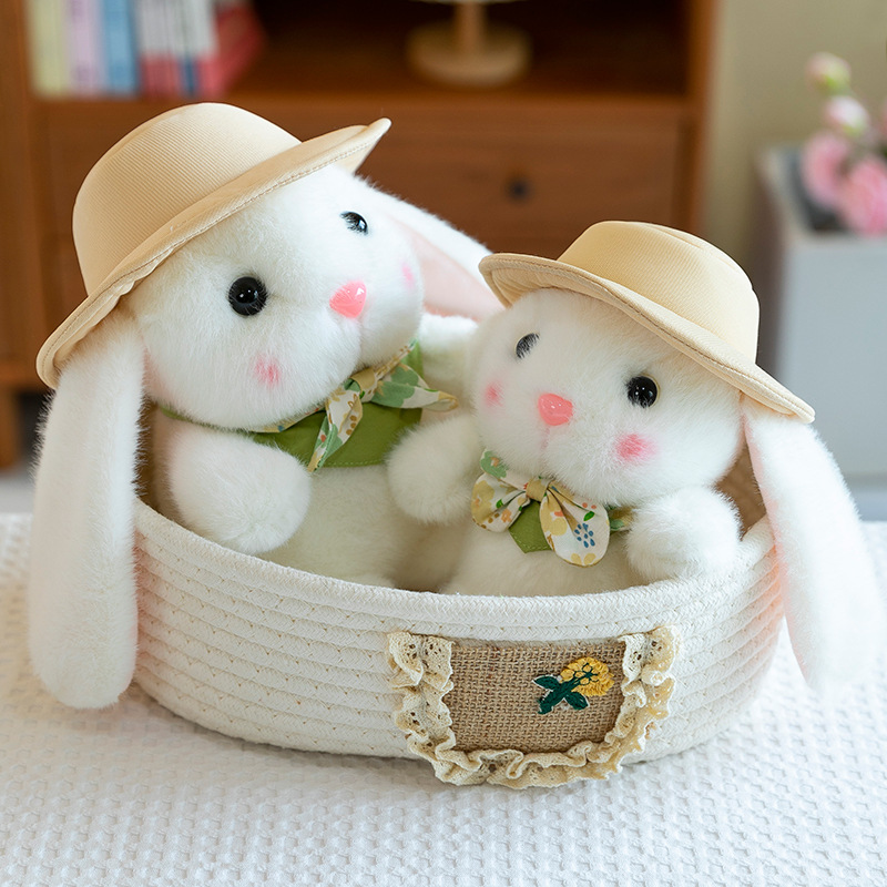 Muñecas de conejo, juguetes de peluche, pudín conejo, muñecas de tela, muñecas de chicas, regalos de vacaciones, popularidad en línea