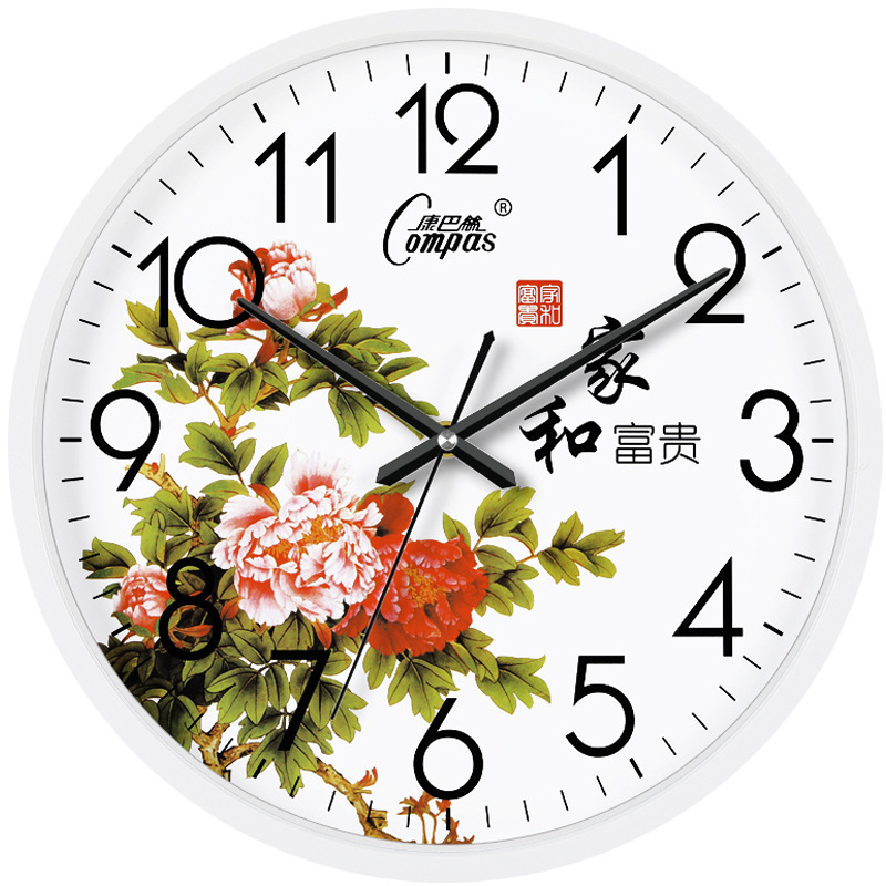 White frame peony style