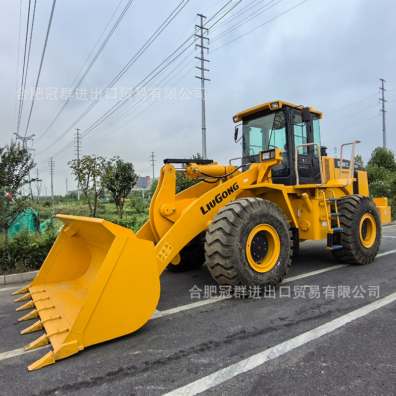 Liugong 856 Loader Carga y descarga rápida ahorro de tiempo y alta eficiencia de maquinaria de construcción Cargador usado image 4