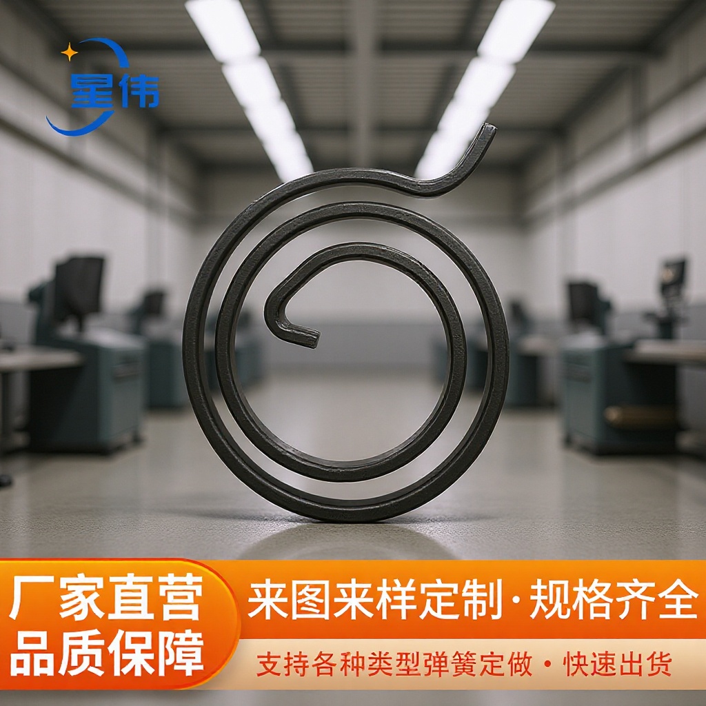 非标定制涡旋收线器弹簧缓冲风扇拉伸弹簧发条恒力启动机弹簧