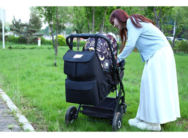 Baby stroller hanging bag, storage bag, baby walking tool, storage bag, baby stroller universal accessory hanging bag, storage hanging bag undefined