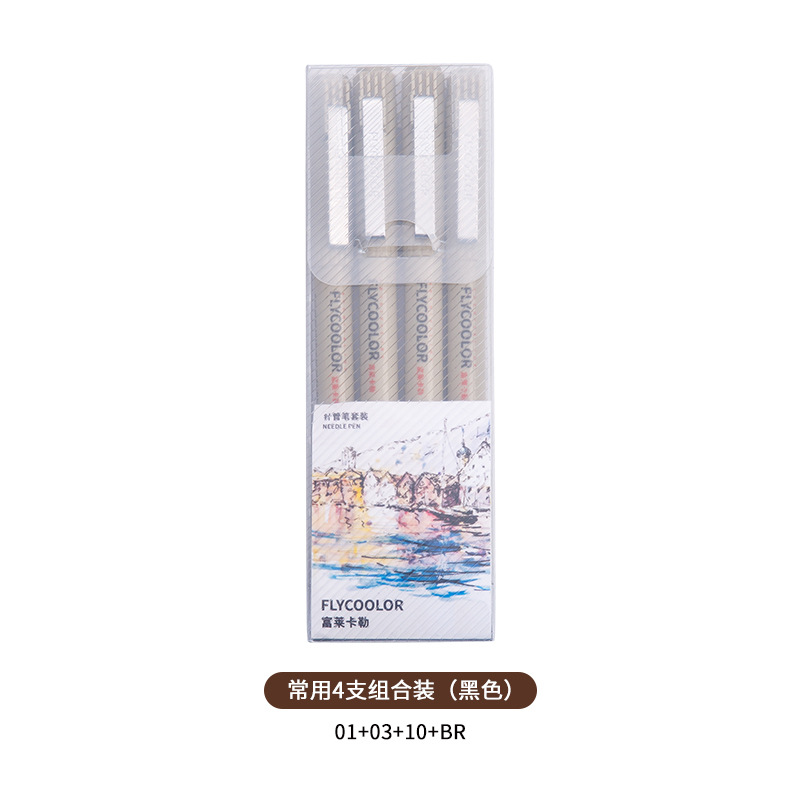 Xiupu aguja pluma impermeable gancho pluma comic cepillo gancho dibujo pintura cepillo diseño papelería suministros traje