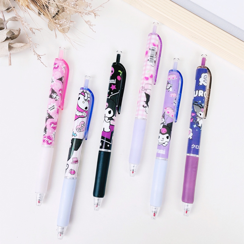 St cabeza encantadora Kolomi pulsar bolígrafo neutro bolígrafo de alto valor facial bolígrafo de estudiantes 0.5 bolígrafo de agua negra estudiantes al por mayor