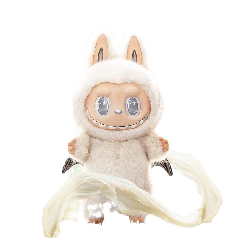 Bubble Mart Archangel Zimomo White Vinyl Doll Big Baby Figure Trendy Second Generation Motherland Edition