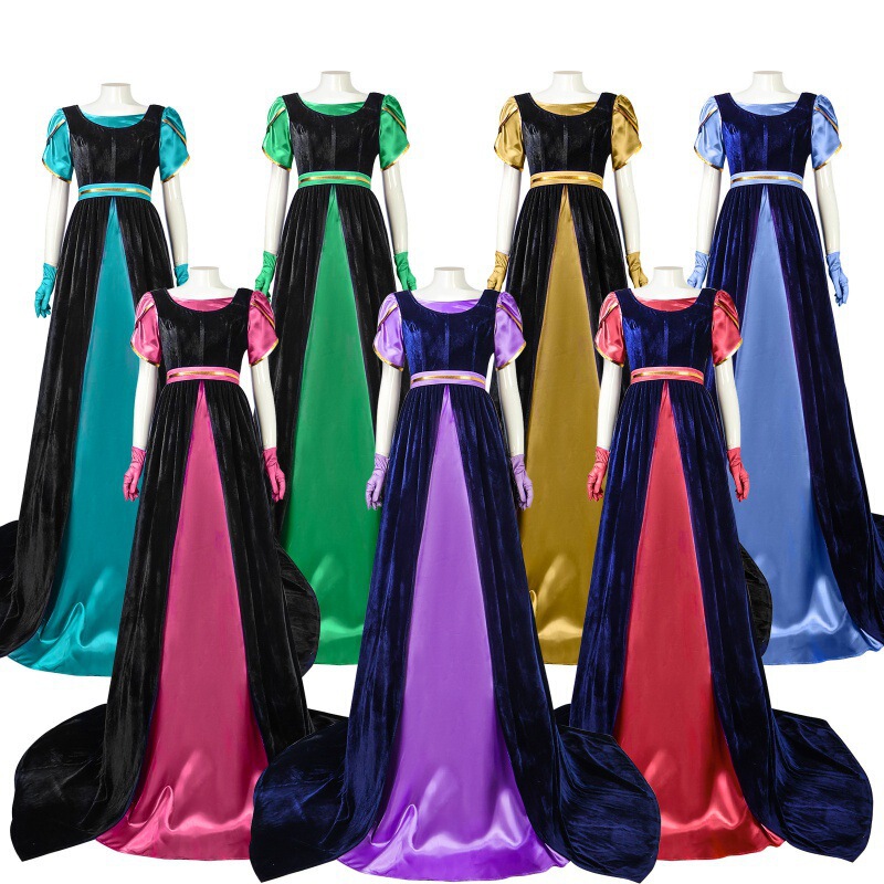 Bridgerton Dress Two-Piece Set Retro Medieval Dress Women's Clothing Cross-Border Anime Cosplay Costume Source Factory Bridgerton Dress Two-Piece Set Retro Medieval Dress Women's Clothing Cross-Border Anime Cosplay Costume Source Factory