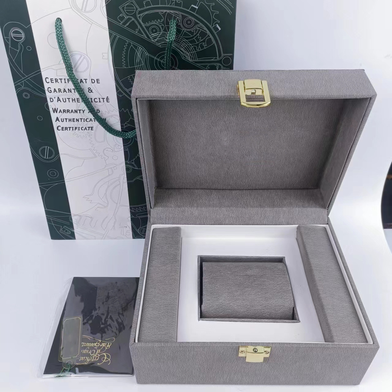 Manufacturer Customized Pu Lined Watch Storage Box Bracelet Jewelry Bag Leather Jewelry Packaging Box Square Fashion Watch