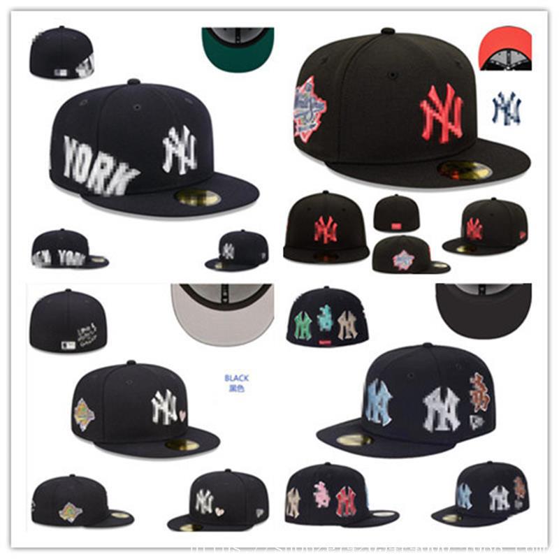 New York Baseball Cap Letter Embroidery Hip-Hop Hat Size Cap Fashion Hat Fitted Cap N-4 New York Baseball Cap Letter Embroidery Hip-Hop Hat Size Cap Fashion Hat Fitted Cap N-4
