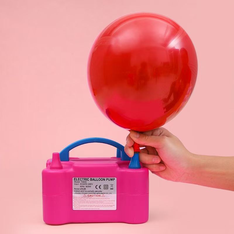 Transfronterizo Amazon máquina de cilindro de inflado eléctrico bomba de inflado herramienta de inflado de globo eléctrico bomba de inflado automática