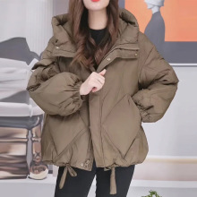 羽绒棉服女2025冬季新款棉衣棉服爆款外套棉袄夹棉中长款加厚女装