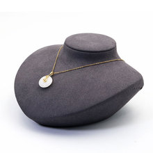 珠宝展示架项链架子人像脖子模特黄金项链展示架橱窗首饰陈列道具