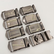 男士腰带扣头 单扣头 4.0分金牛仔扣 平板无牙皮带扣头 做工精致