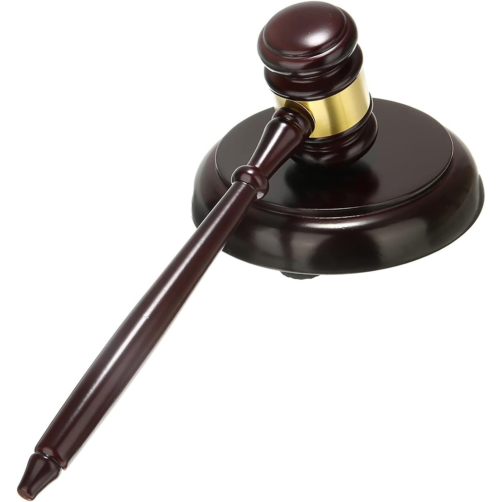 实木法官锤拍卖会锤法院法庭锤审判审批槌儿童抓周教学玩具竞拍锤-阿里巴巴